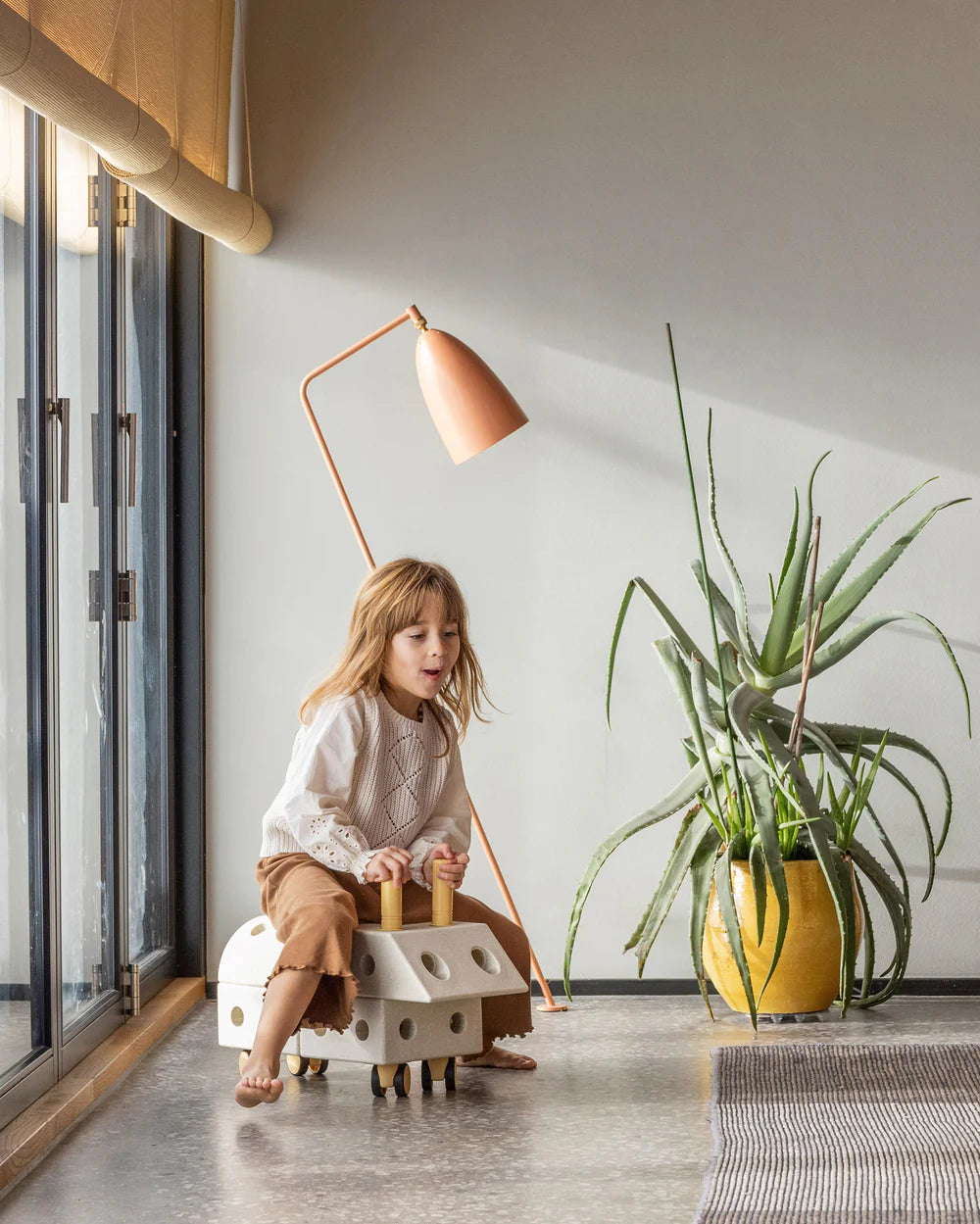 MODU Explorer Set, Sandgrau / Honiggelb