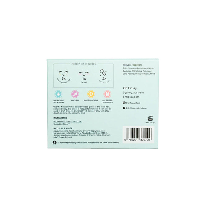 Oh Flossy Kinderschminke „Sparkly Glitter Set“
