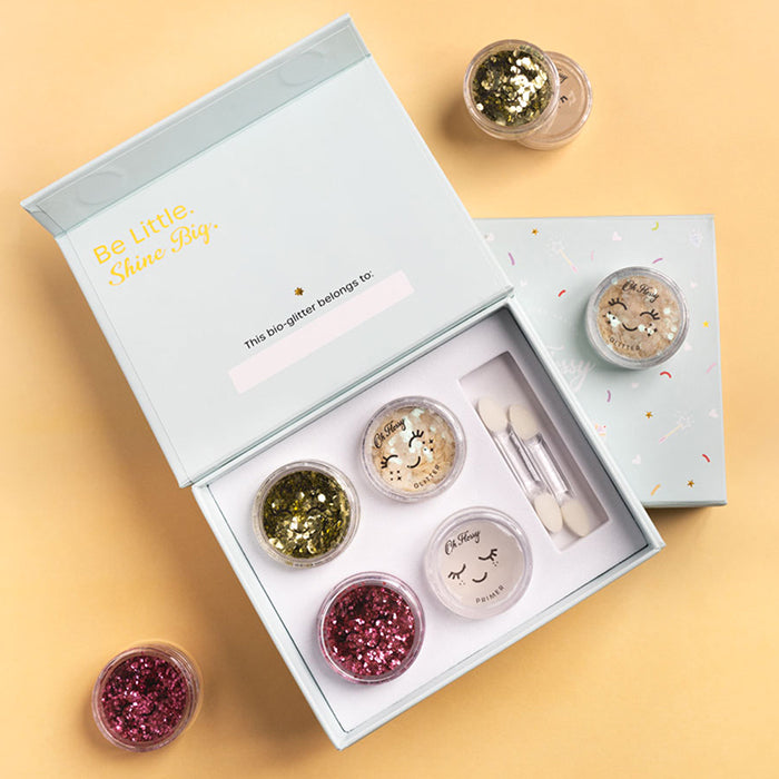 Oh Flossy Kinderschminke „Sparkly Glitter Set“