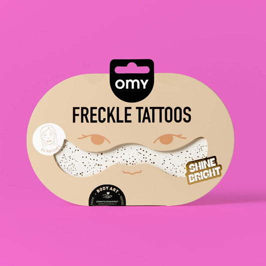 OMY Sommersprossen-Tattoos, Strahle hell