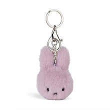 Lade das Bild in den Galerie-Viewer, Miffy Fuzzy Schlüsselanhänger &#39;&#39;Lila&#39;&#39;
