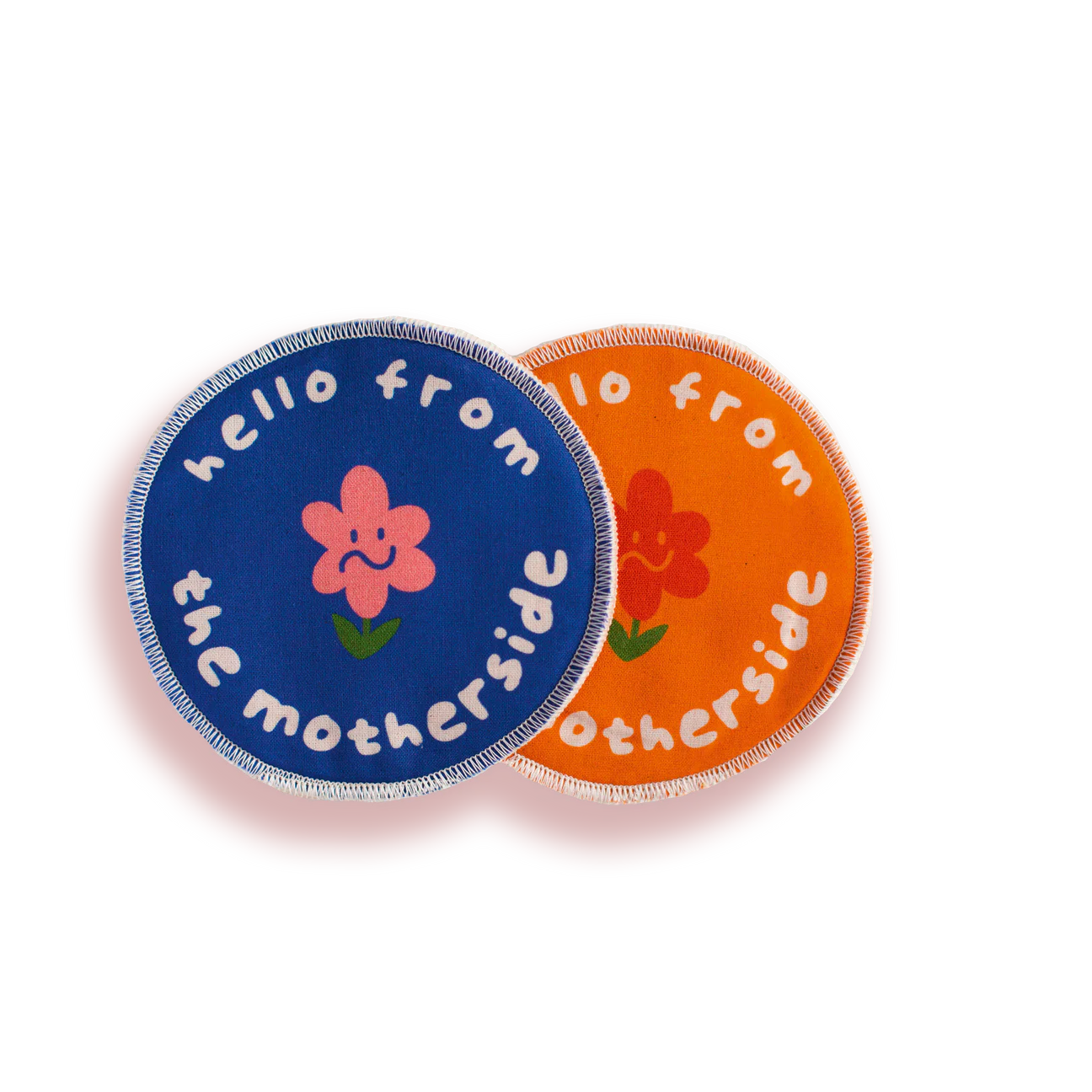 Moodie waschbare Stilleinlagen „Flowerempower“ 3er Packung