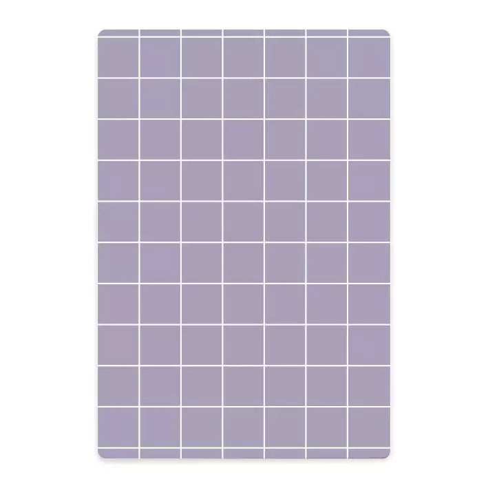 Nuukk Kleines Frühstücksbrett, Violettes Gitter