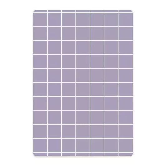 Nuukk Kleines Frühstücksbrett, Violettes Gitter