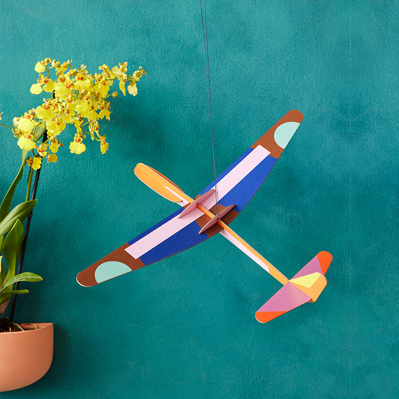 ''Giant Glider Plane'' 3D Decoration