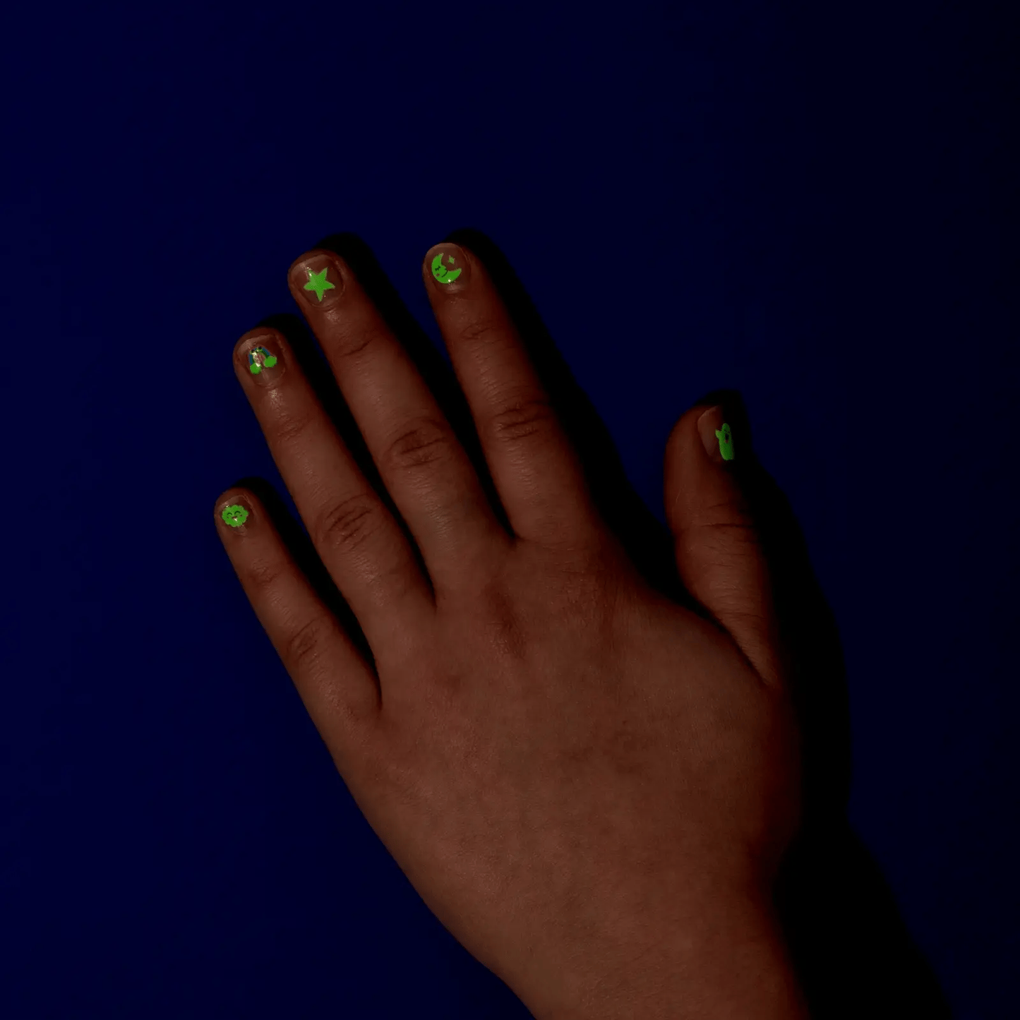 OMY Nail Stickers, Glow Party