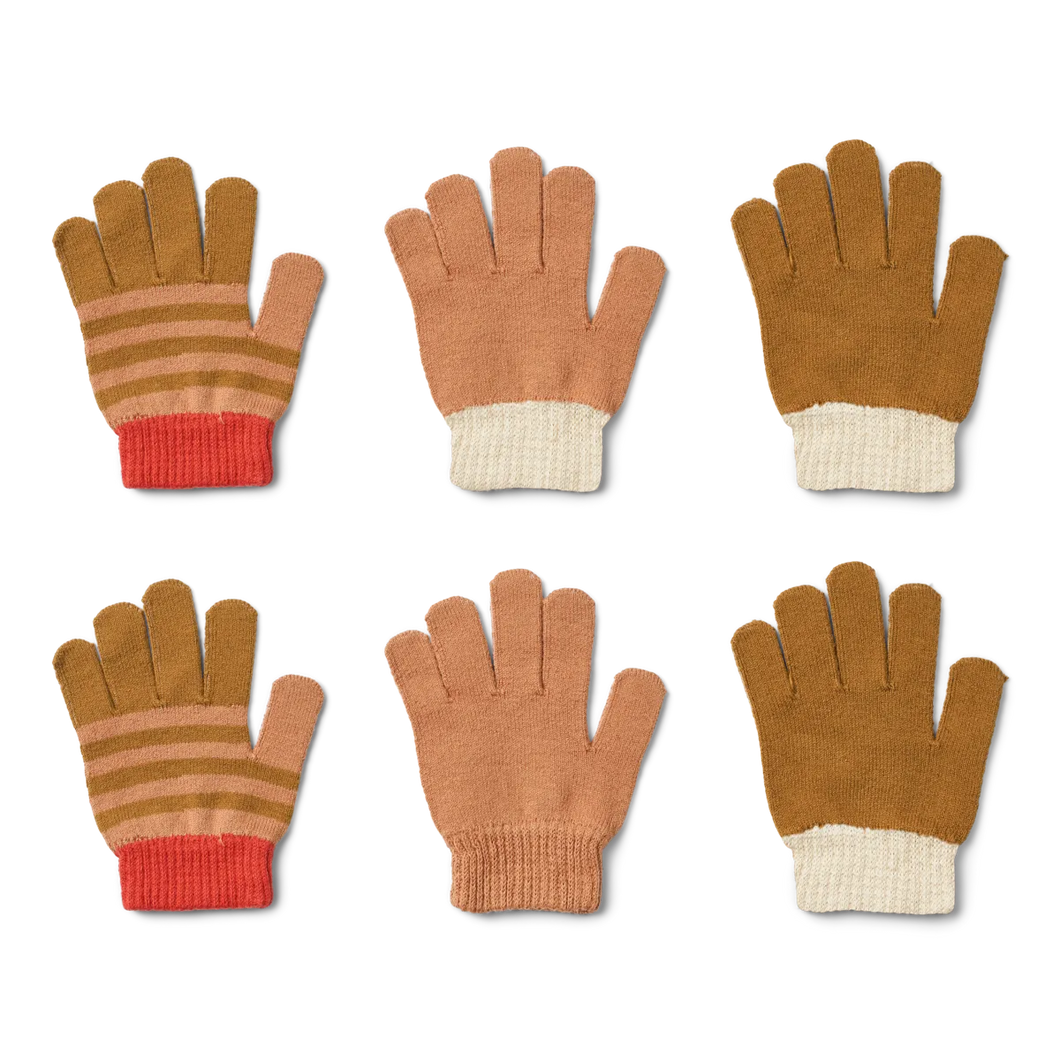 Gamma Handschuhe, 3er-Set ''Tuscany Rose Mix''