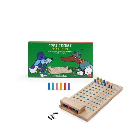 Holzspiel ''Geheimer Code''