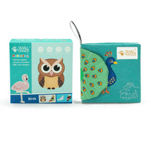 Load image into Gallery viewer, Small Hands Fabric Baby Book, Birds
