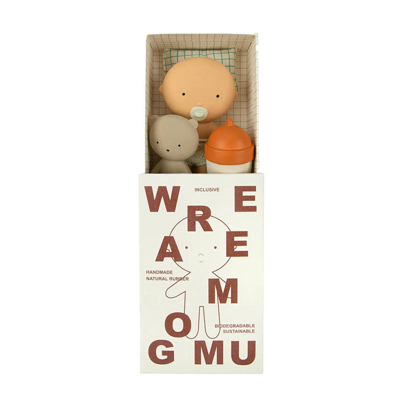 Gommu Pocket Doll & Accessories, Vanilla