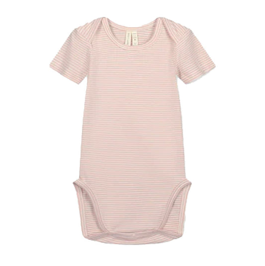 Baby Body ''Verblasstes Pink'' GOTS Bio-Baumwolle