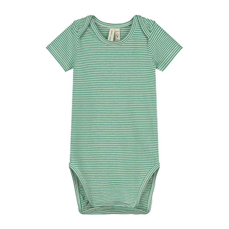 Baby Body ''Helles Grün'' GOTS Bio-Baumwolle