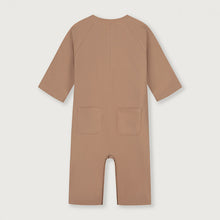 Load image into Gallery viewer, Baby Overall &#39;&#39;Biscuit&#39;&#39; GOTS Organic Cotton
