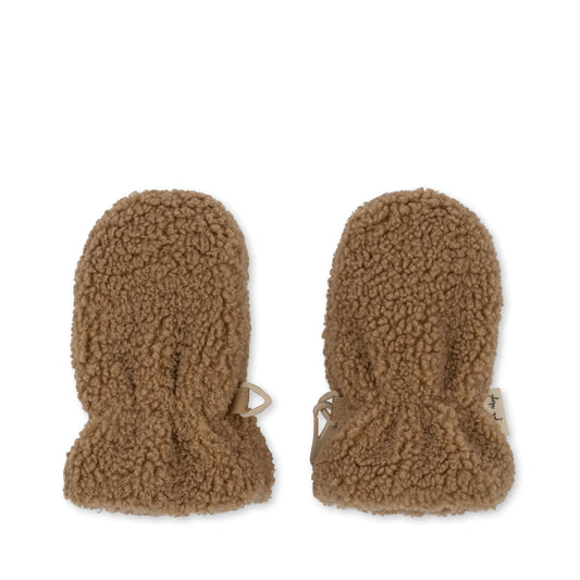 Grizz Teddy Baby Fäustlinge „Shitake“