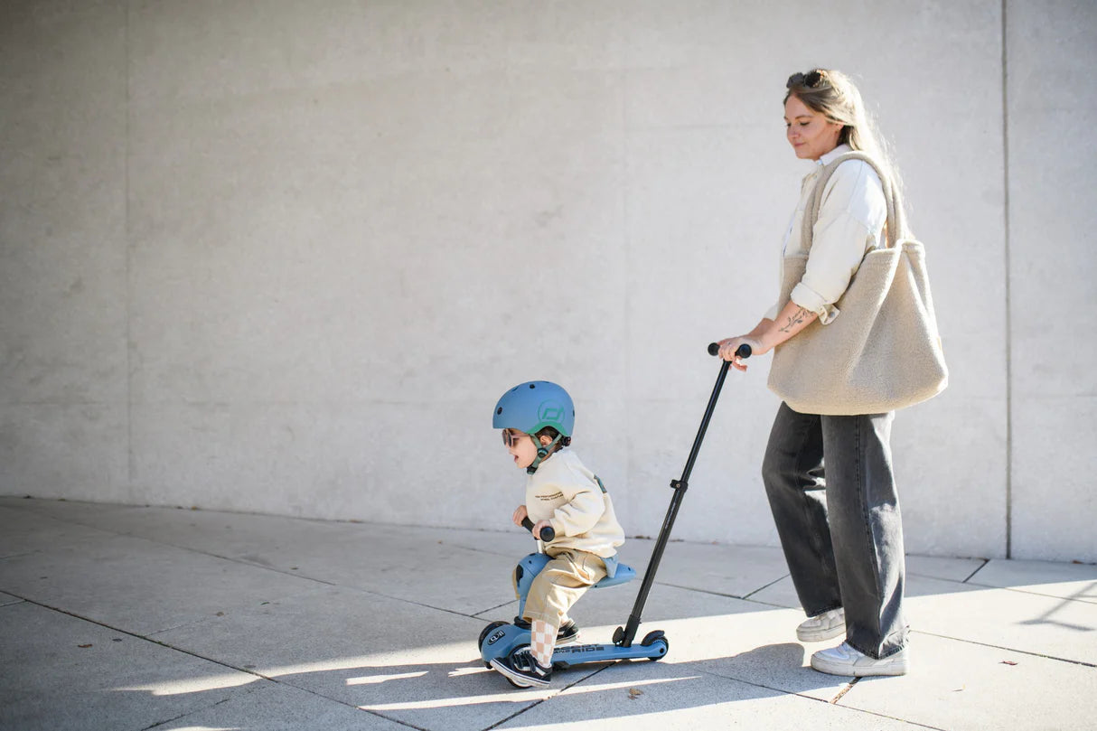 Scoot and Ride ''Highwaykick 1 Push and Go'' Steel
