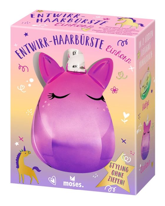 Hair Brush, Unicorn