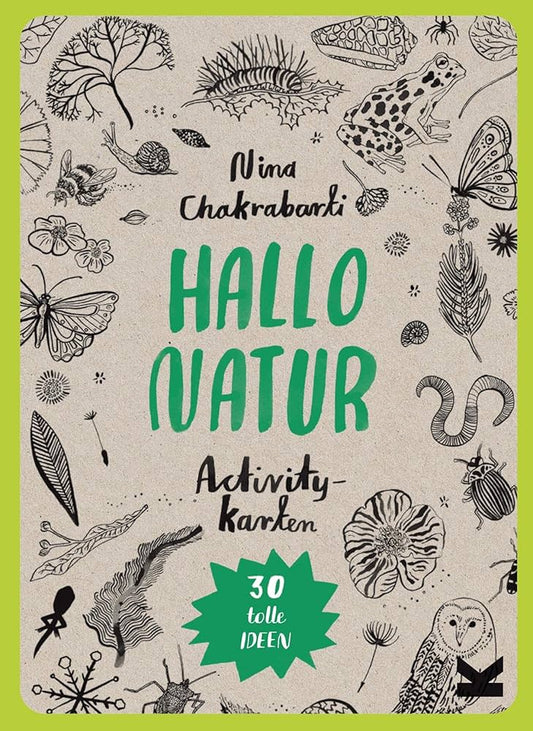 Aktionskarten „Hallo Natur“ in deutscher Sprache