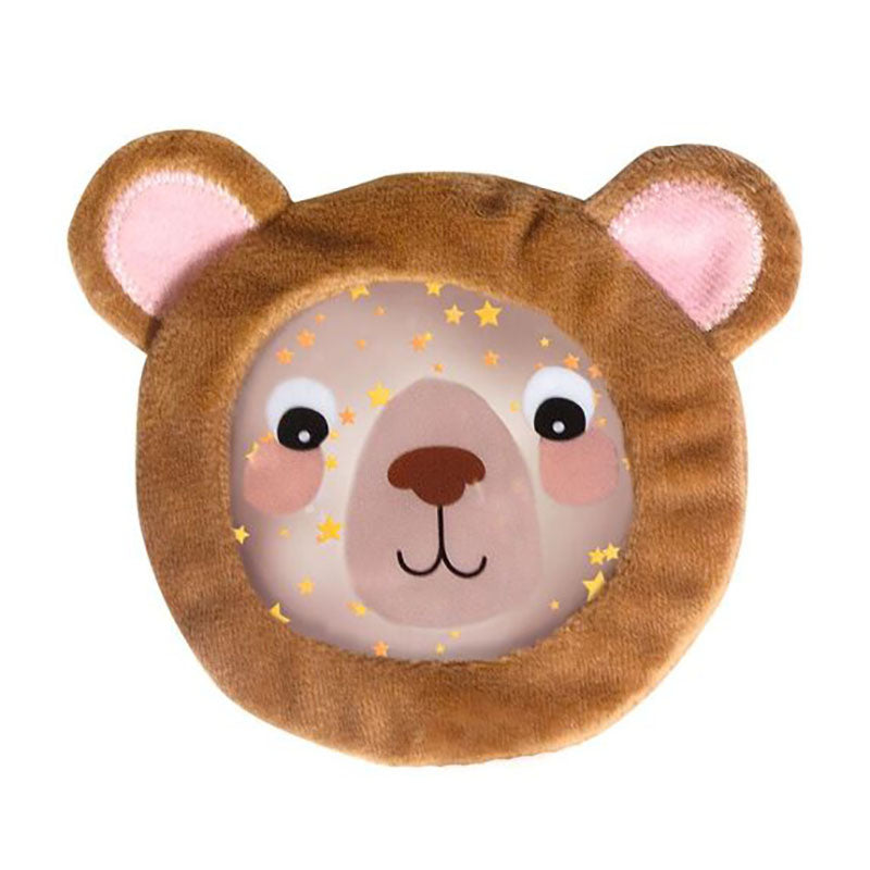 Wiederverwendbarer Handwärmer, Glitzerbär