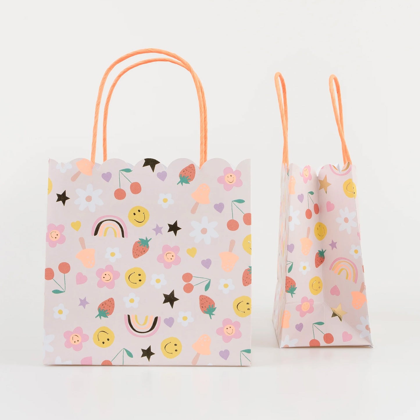 Partytasche, fröhliche Symbole