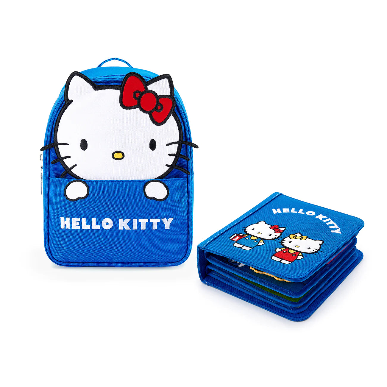 Hello Kitty Montessori Buch- & Rucksack-Set, Blau