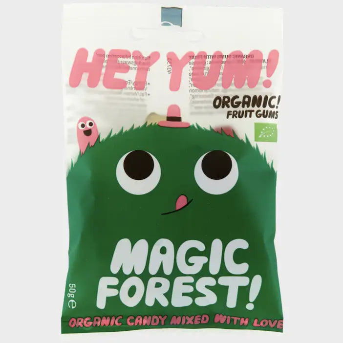 HEY YUM! ''Magic Forest'' Organic Fruit Gums, 50g