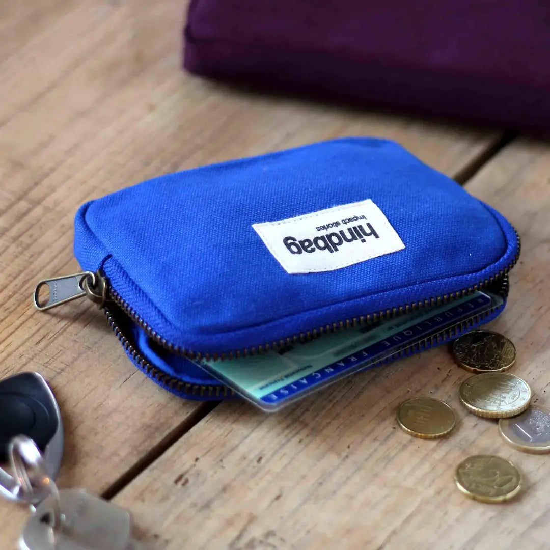 Hindbag Coin Purse, Electric Blue