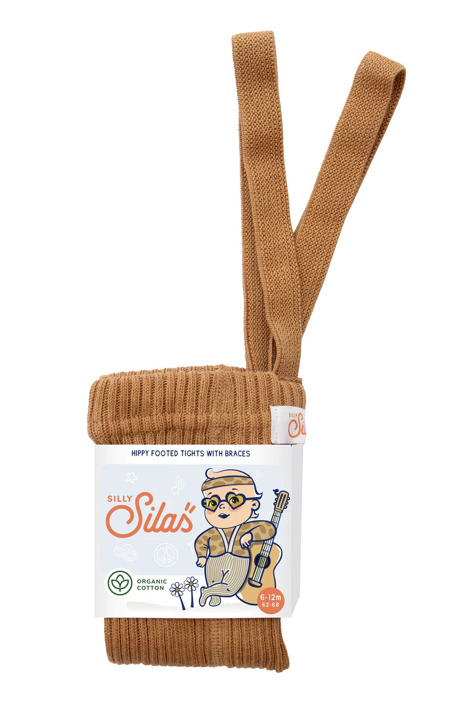 Silly Silas Hippy Fuß-Strumpfhose ''Amber''