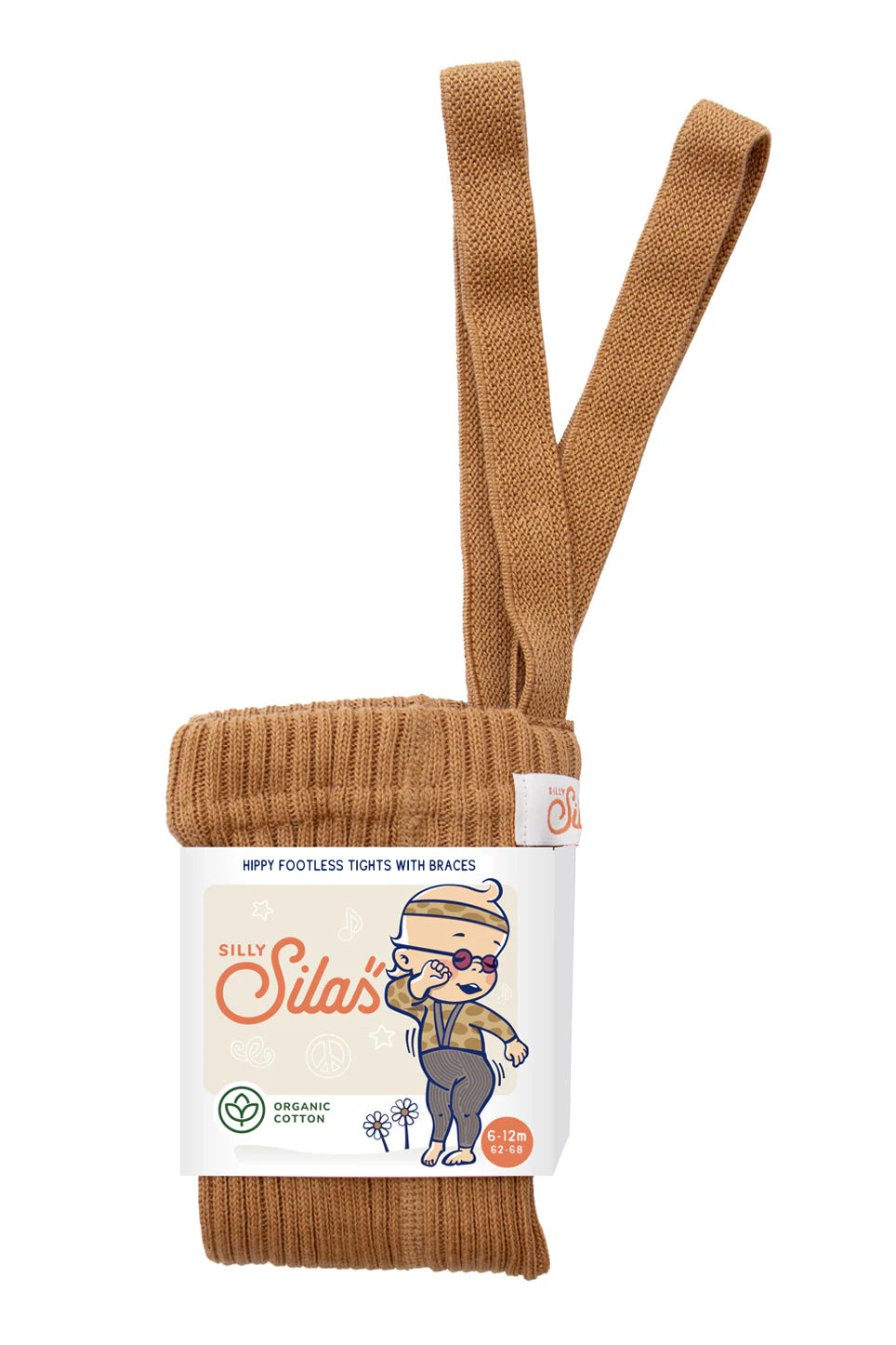 Silly Silas Hippy Footless Tights  ''Amber'', Various