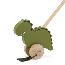 Lade das Bild in den Galerie-Viewer, Schiebespielzeug aus Holz „Dino“
