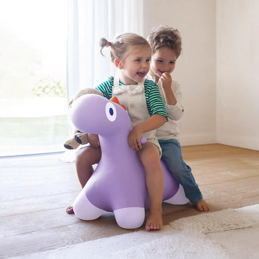 Hoppi Hüpfender Dino „Flieder“