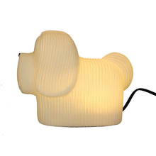 Load image into Gallery viewer, White Skye Terrier Dog Lamp
