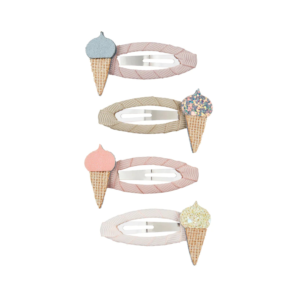 Hair Clips ''Ice Cream Clic Clacs''