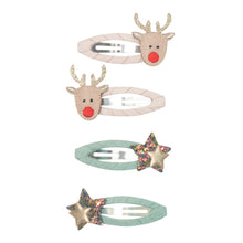 Load image into Gallery viewer, Hair Clips &#39;&#39;Reindeer Clic Clacs&#39;&#39;
