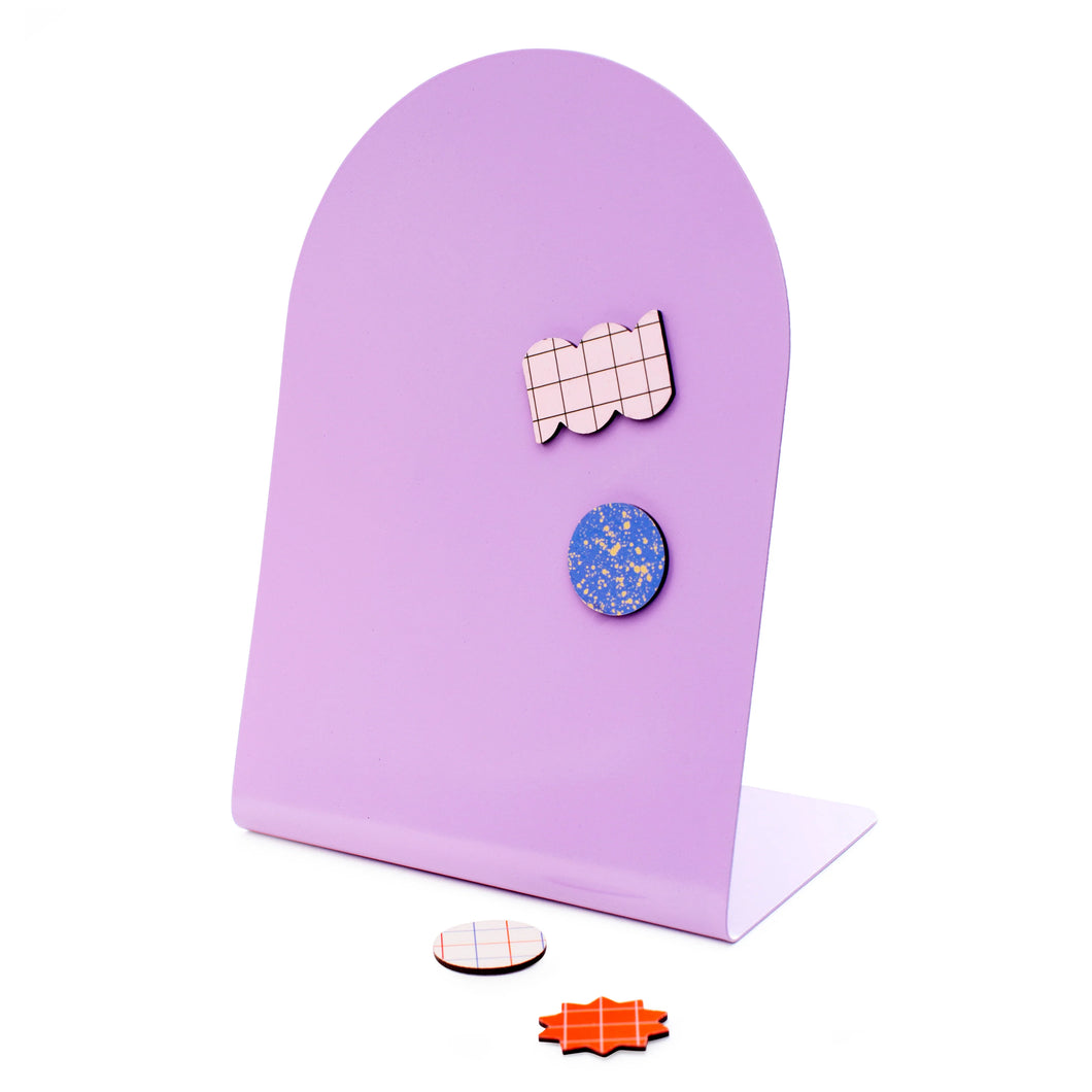 Inkerie Magnetic Memo Board, Purple