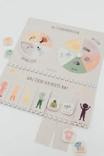 Lade das Bild in den Galerie-Viewer, Ankleideplaner für Kinder inkl. Symbole, deutsche Sprache
