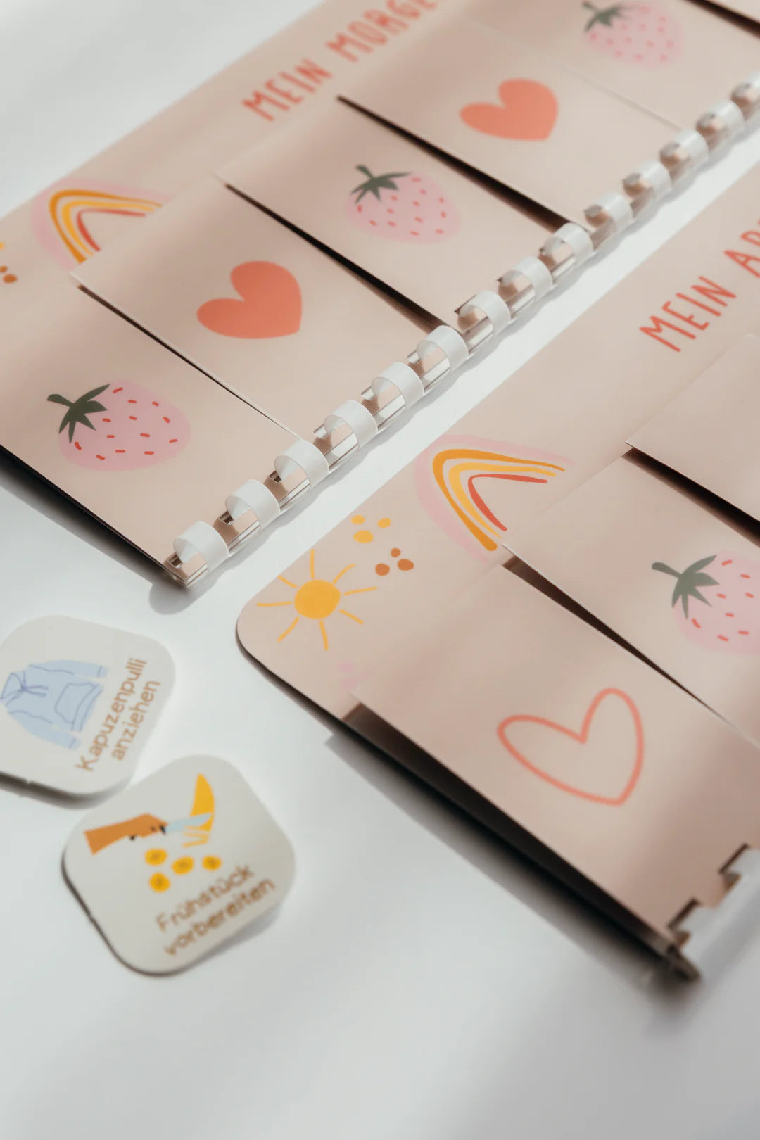Routine-Planer für Kinder inkl. Symbole, Liebe