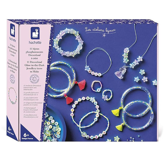 Schmuck-Bastelset, Leuchtet im Dunkeln
