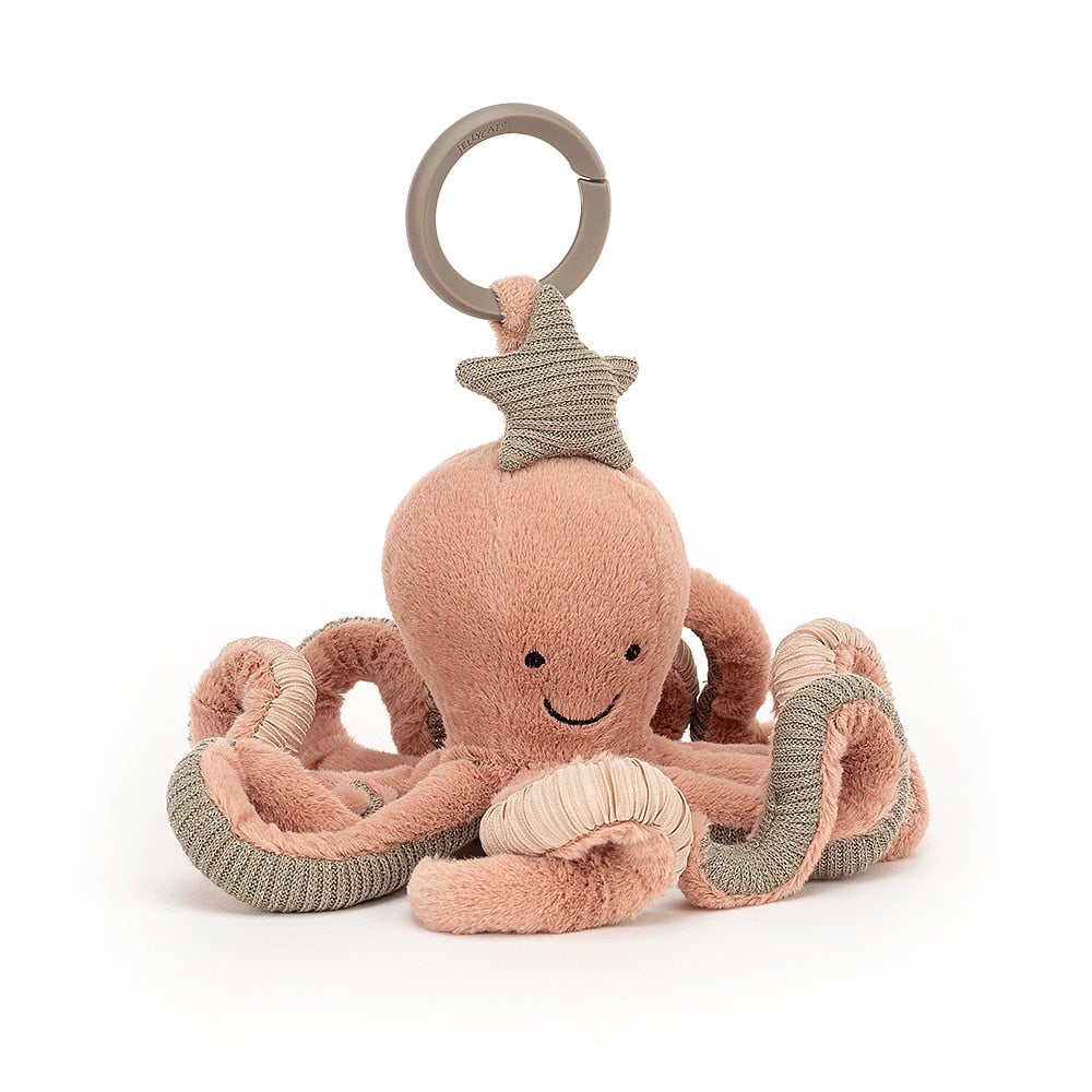 Jellycat ''Odell Octopus Aktivitätsspielzeug''