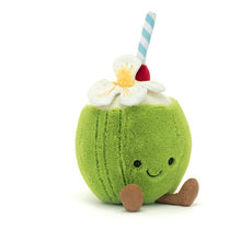 Lade das Bild in den Galerie-Viewer, Jellycat &#39;&#39;Amuseables Aruba Kokosnuss&#39;&#39; Kuscheltier
