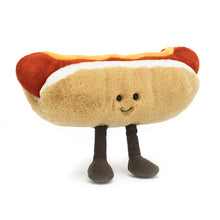 Load image into Gallery viewer, Jellycat &#39;&#39;Amuseables Hot Dog&#39;&#39; Soft Toy
