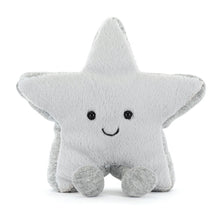 Lade das Bild in den Galerie-Viewer, Jellycat &#39;&#39;Amuseables Silberner Stern&#39;&#39; Kuscheltier
