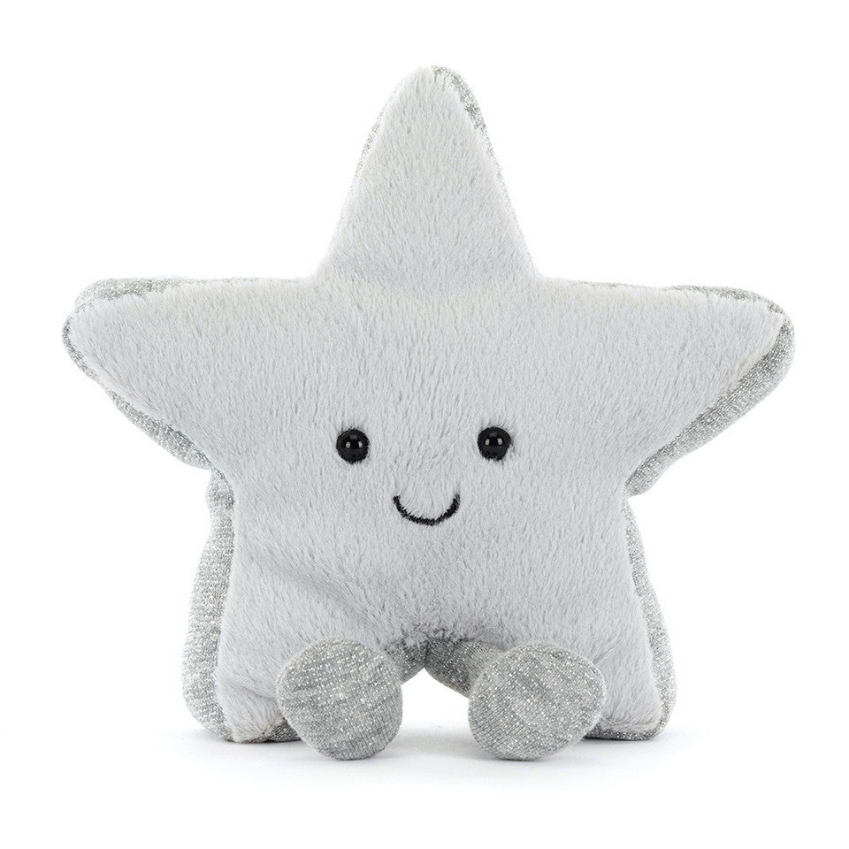 Jellycat ''Amuseables Silberner Stern'' Kuscheltier