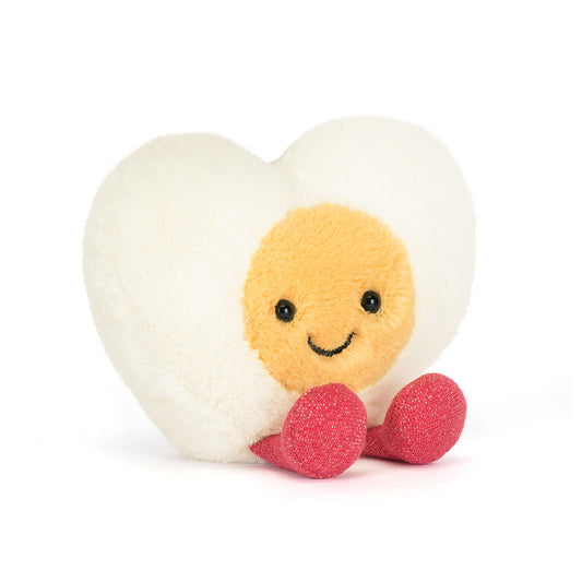 Jellycat ''Amuseables Heart Boiled Egg'' Soft Toy