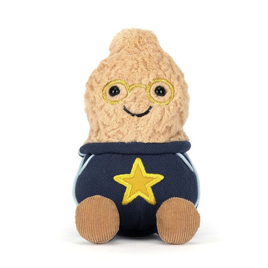 Jellycat Amuseables Peanut Star Studenten-Outfit, Kuscheltier