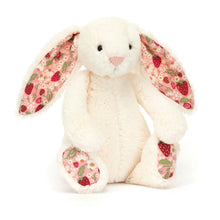 Lade das Bild in den Galerie-Viewer, Jellycat &#39;&#39;Blossom Creme Hase Beere&#39;&#39; Kuscheltier
