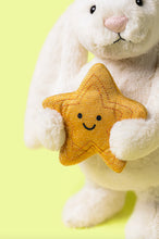 Load image into Gallery viewer, Jellycat Cream Bunny with Star, Soft Toy
