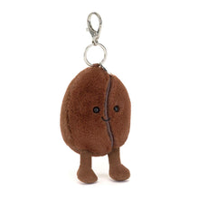 Lade das Bild in den Galerie-Viewer, Jellycat &#39;&#39;Amuseables Coffee Bean&#39;&#39; Taschenanhänger
