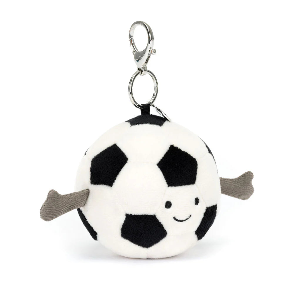Jellycat „Amüsanter Sport-Fußball-Taschenanhänger“