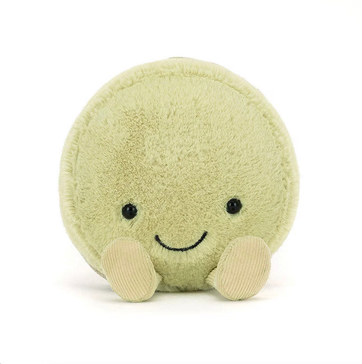 Jellycat ''Amuseables Max Macaron Pistazie'' Plüschtier