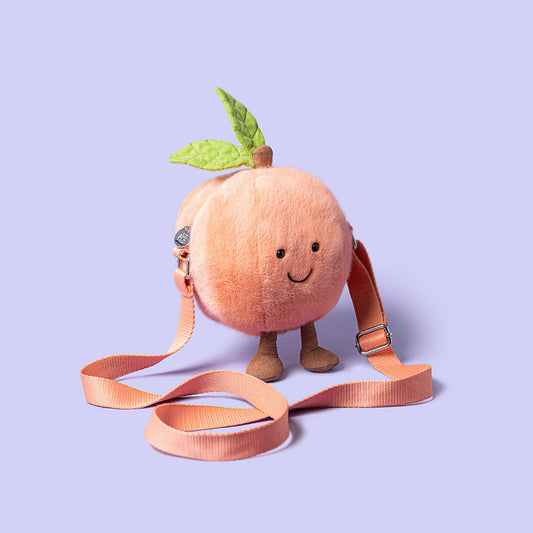 Jellycat Amuseables Peach Schultertasche